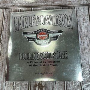 HARLEY-DAVIDSON Rolling Sculpture 95th Anniversary Hardcover Book Doug Mitchel